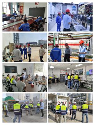 安徽(淮北)新型煤化工合成材料基地應(yīng)急局聯(lián)合第三方安全專家對企業(yè)開展專項安全檢查